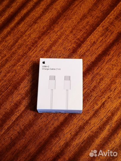 Кабель Apple USB-C to USB-C 1m новый оригинал