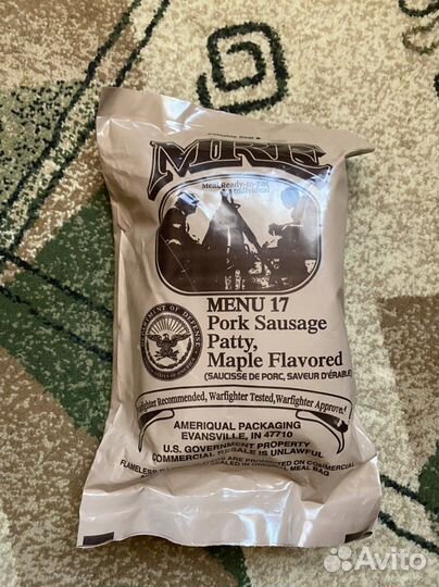 Сухой паек MRE