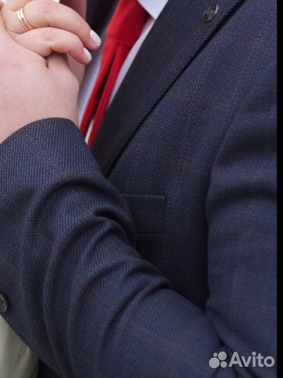 Мужской классический костюм 56-58