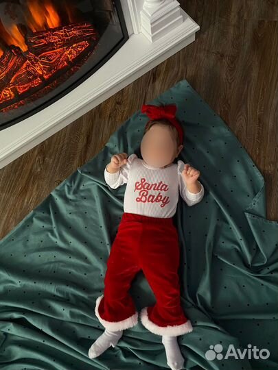 Новогодний костюм для девочки 74-80