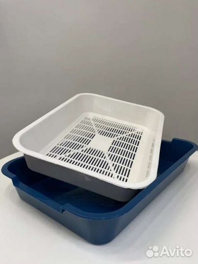 Лоток для животных с сеткой