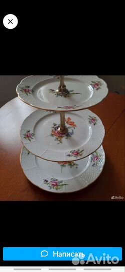 Этажерка Майсенский букет