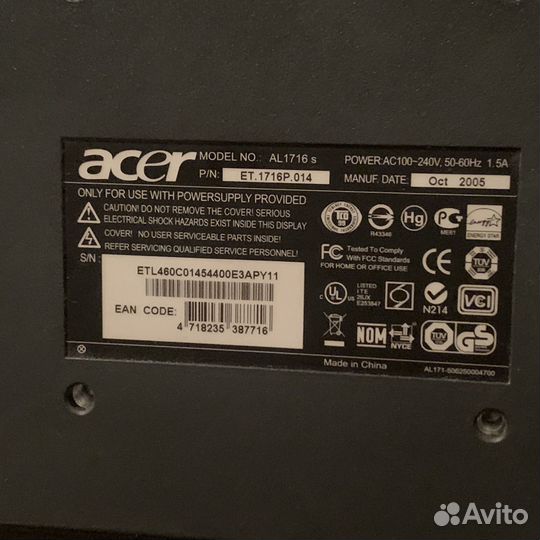Монитор Acer