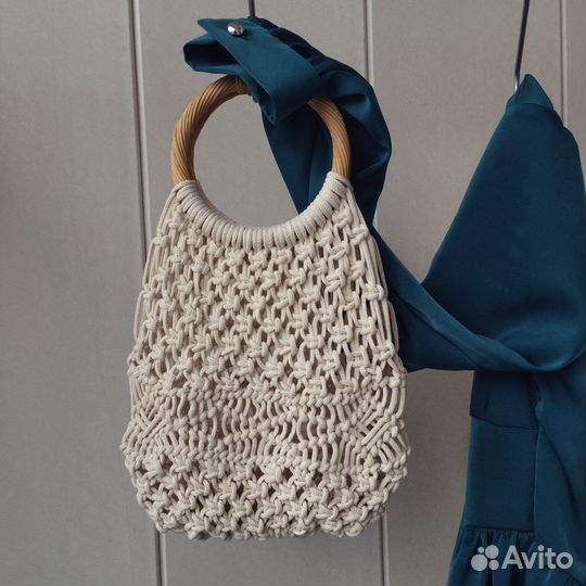 Cумка макраме плетенная сумка в стиле бохо