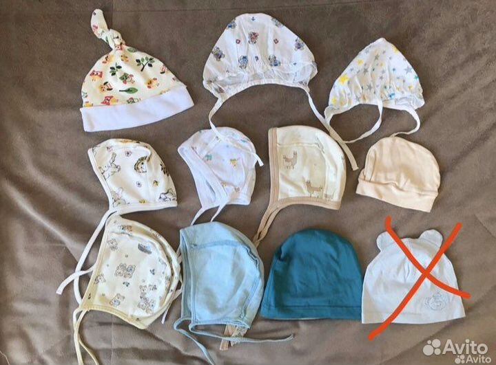 Шапочка чепчик