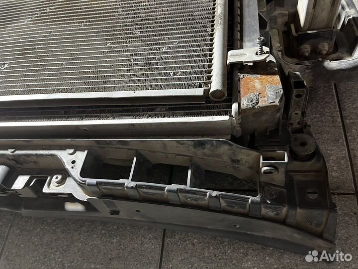 Телевизор с кассетой радиаторов audi a6c6 4f 4.2