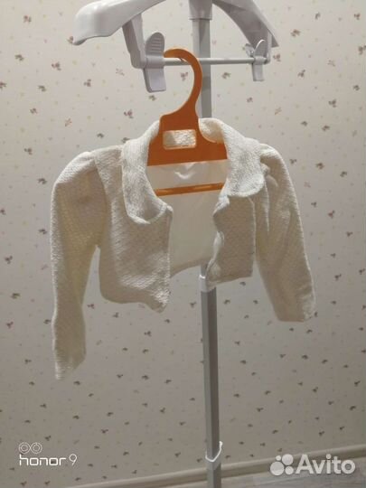 Болеро (накидка) на девочку 2 лет