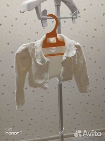 Болеро (накидка) на девочку 2 лет