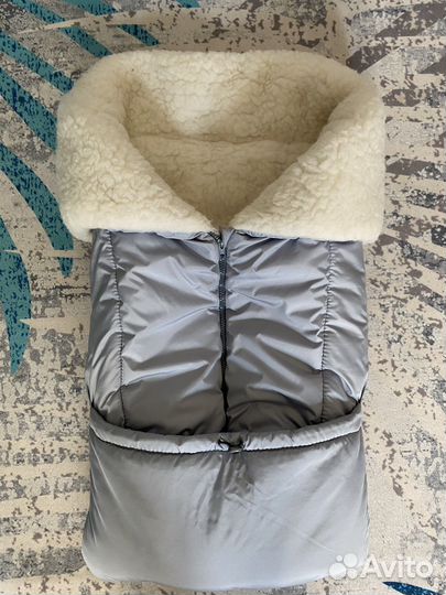 Конверт зимний на овчине