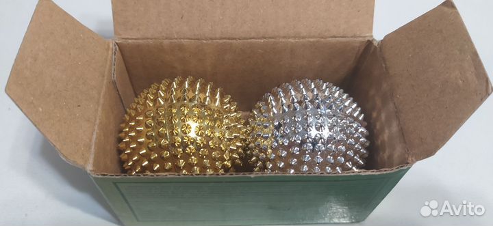 Массажные магнитные игольчатые шарики