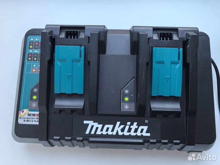 Зарядное устройство на 2 порта Makita DC18RD 19694