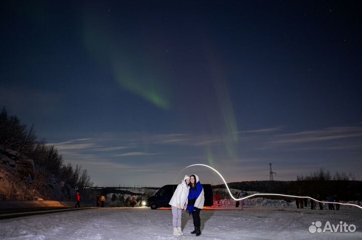 Экскурсия за северным сиянием на комфортном джипе
