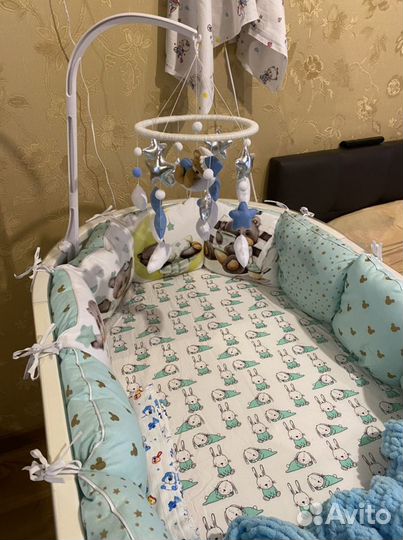 Бортики в кроватку