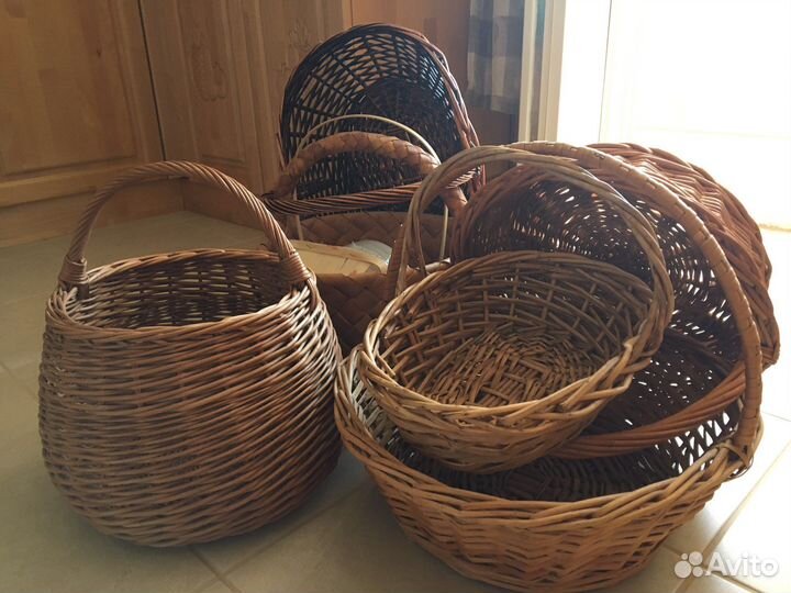 Корзина плетеная