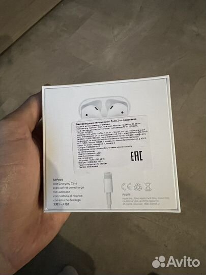 Airpods 2 оригинал