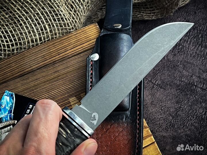 Нож Вукху в австрийской порошковой стали Elmax