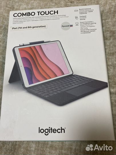 Чехол-клавиатура Logitech Combo Touch for iPad