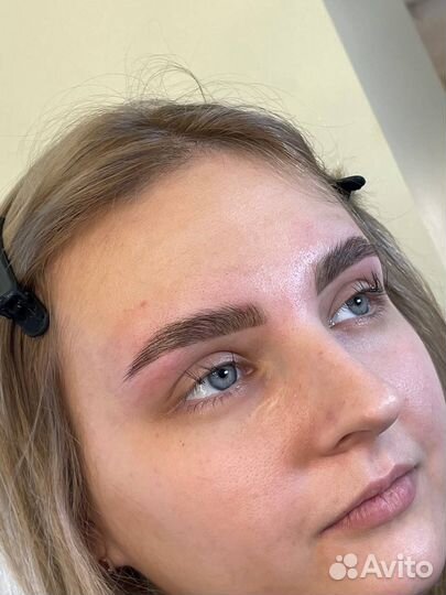 Оформление бровей