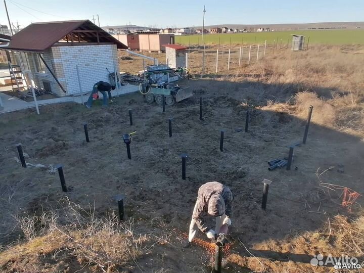 Винтовые сваи 89 2500