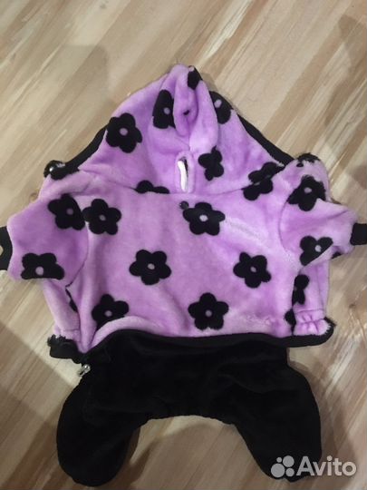 Одежда для маленьких пород собак флис