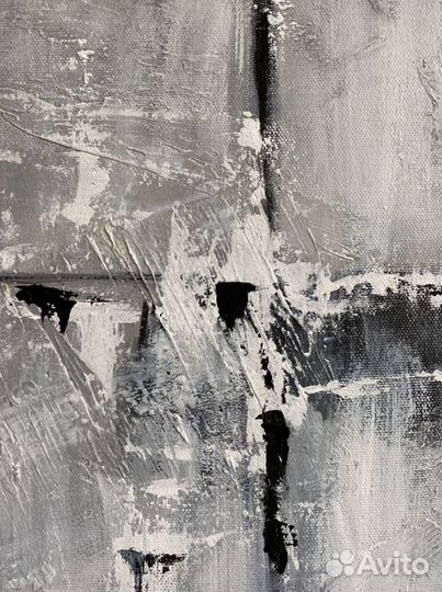 Интерьерная картина большая абстрактная