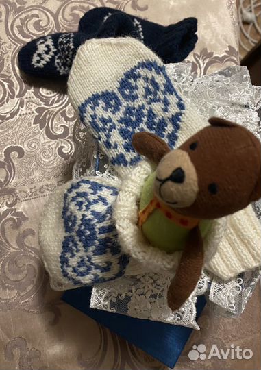 Носки вязаные детские