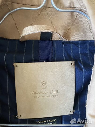 Плащ-тренч Massimo Dutti бежевый, 42р (XS)