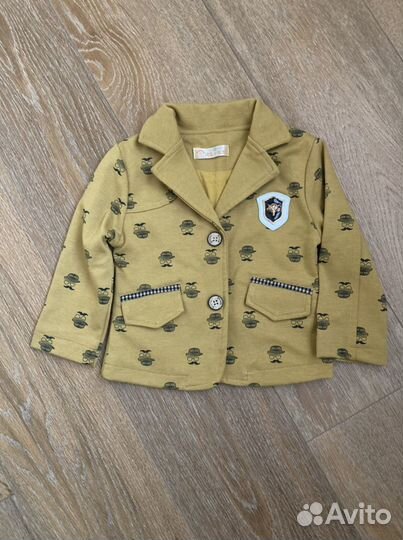 Пиджак трикотажный