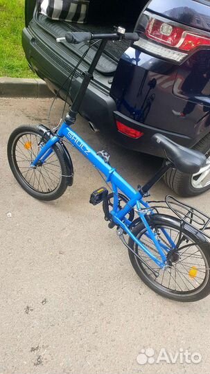 Складной велосипед shulz с сумкой