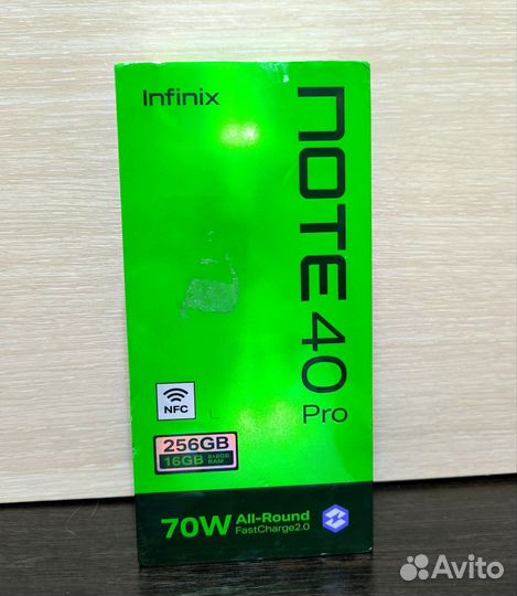 Infinix Note 40 Pro, 8/256 ГБ