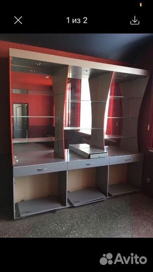 Витрина барная