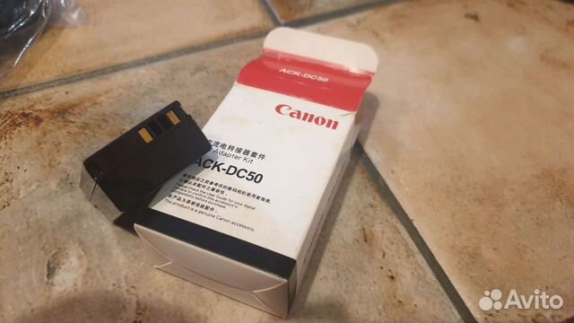 Адаптер для Canon ACK-DC50 Kit + коробка Canon G12