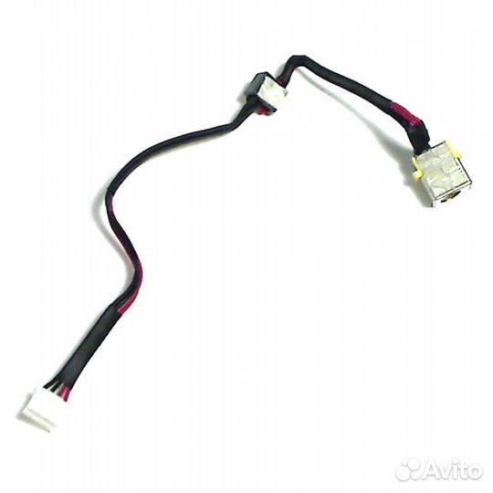 Разъем питания со.шлейфом ноут. Packard Bell TE11