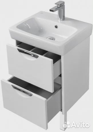 Тумба с раковиной aquaton (Акватон) 1a2117k1siw70