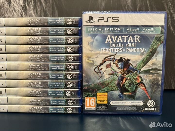 Avatar frontiers of pandora ps5 диск