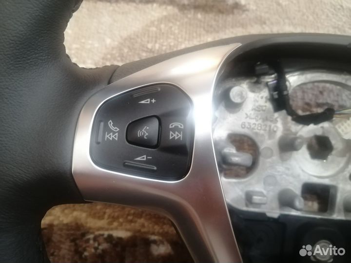 Новый кожаный руль Ford Ecosport