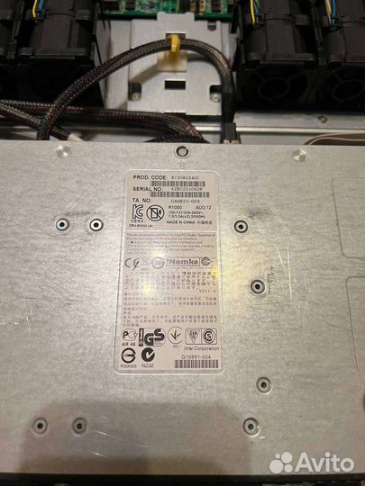 Сервер Intel r1208gz4gc 2x Xeon E5-2690v2 3GHz