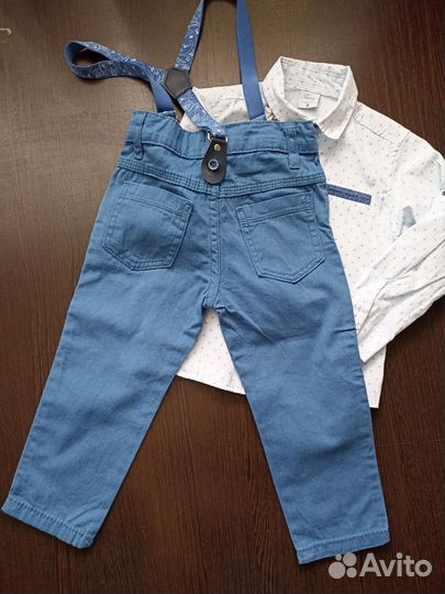 Костюм рубашка и брюки для мальчика 2 года
