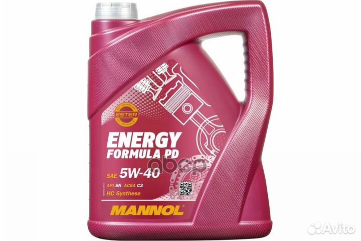 Mannol energy formula PD 5W40 Масло моторное си