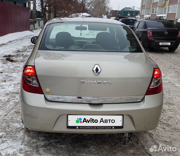 Renault Symbol 1.6 МТ, 2012, 65 961 км