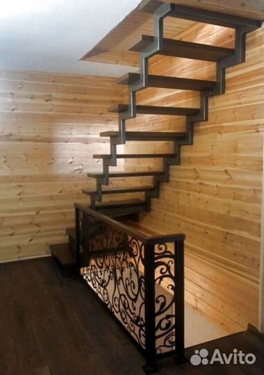 Металлические конструкции для лестниц