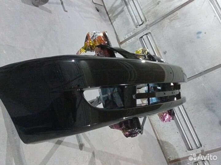 Бампер передний черный окрас х42 лансер9 рестайл