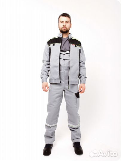 Спецодежда мужская Практик серый
