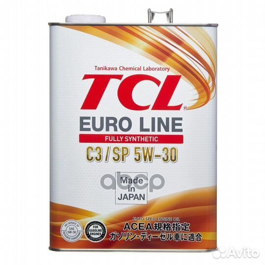 Масло моторное TCL Euro Line SP acea C3, 5W30