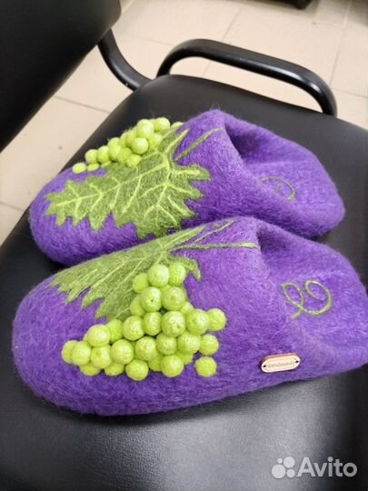 Тапочки ручной работы 39-40 размер