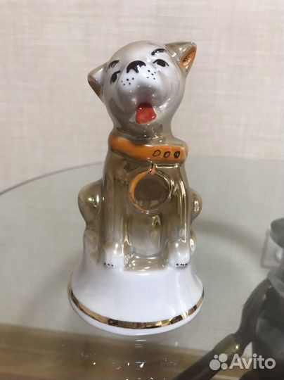 Статуэтка фарфоровая собаки офз