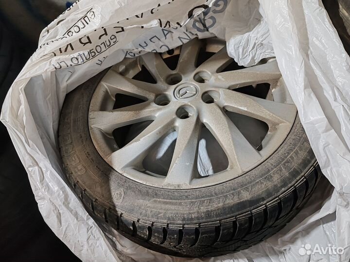 Колеса в сборе r17 зимние на японцев и корейцев