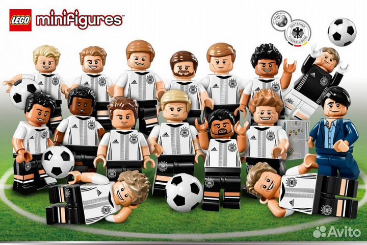 Lego 71014 Футболисты немецкой сборной по футболу
