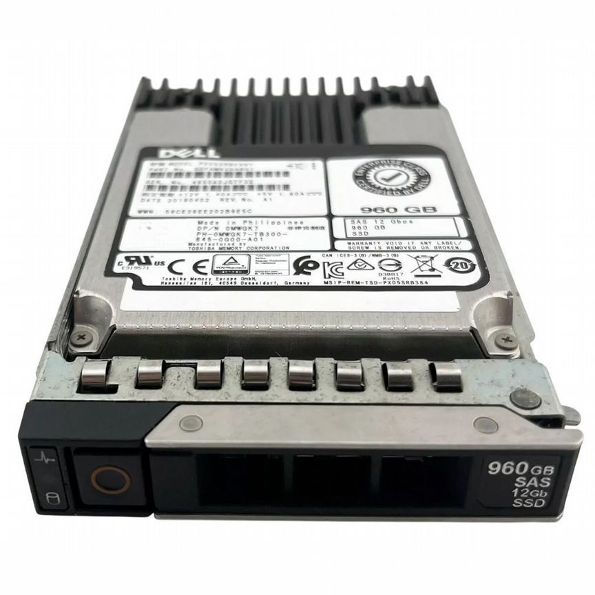 [400-AHHY] Жесткий Диск Dell 960gb Sas 2,5" Ssd 400-Ahhy