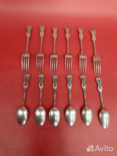 Десертные вилки и чайные ложки. Швеция